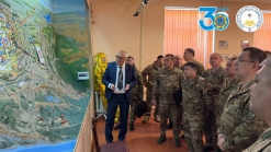 Командный состав Вооруженных сил РК ознакомился с деятельностью Национального центра.